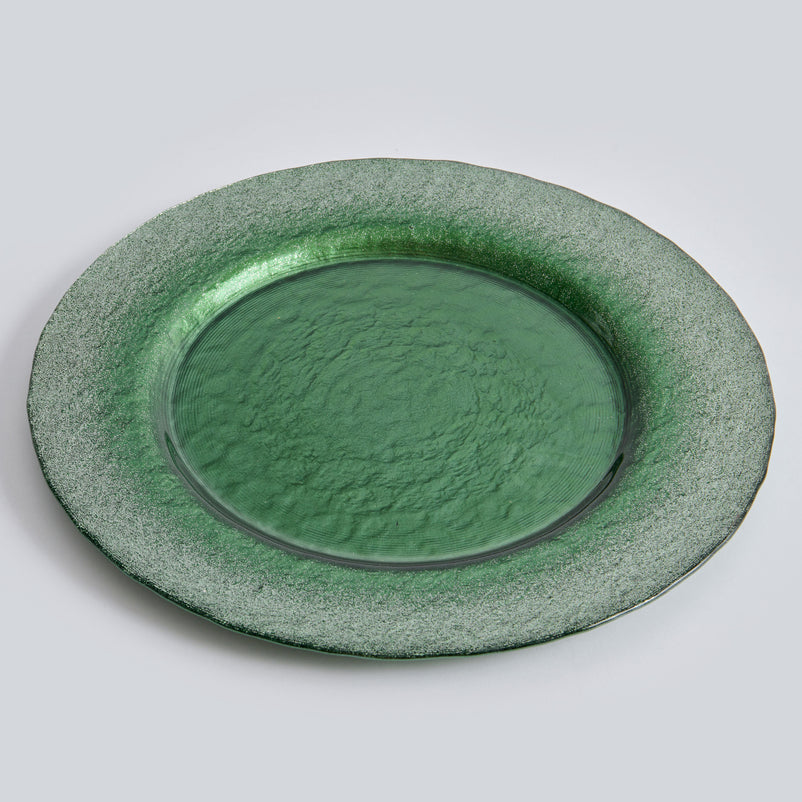 ALPINE Platou servire, sticlă, D.32cm