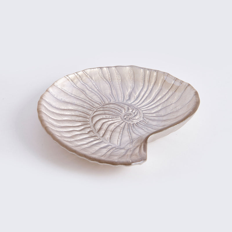 MARINA Platou, sticlă, D.18cm