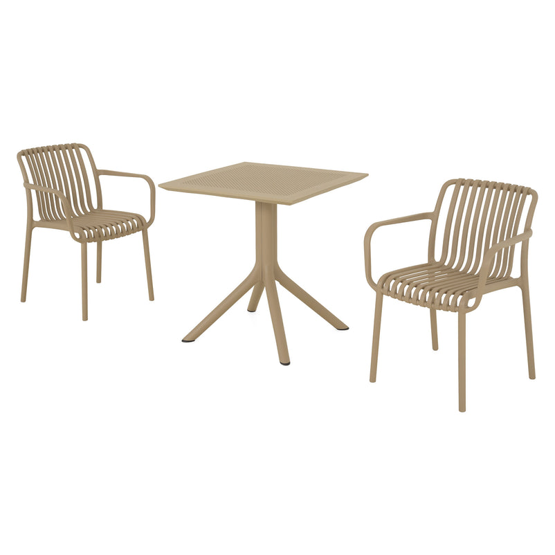 TIPPUS/ALPINE Set mobilier terasă/grădină, 2 scaune și masă