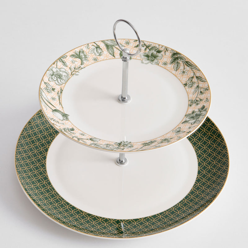 WINDSOR Platou supraetajat, porțelan, D.20/26cm