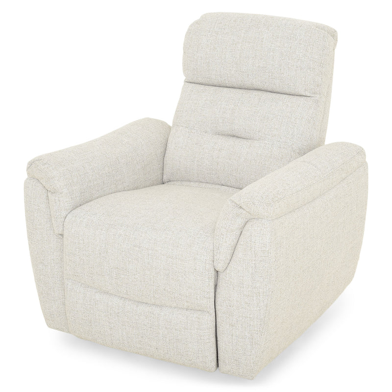 ROSELAND Fotoliu rotativ cu recliner electric și balans, stofă