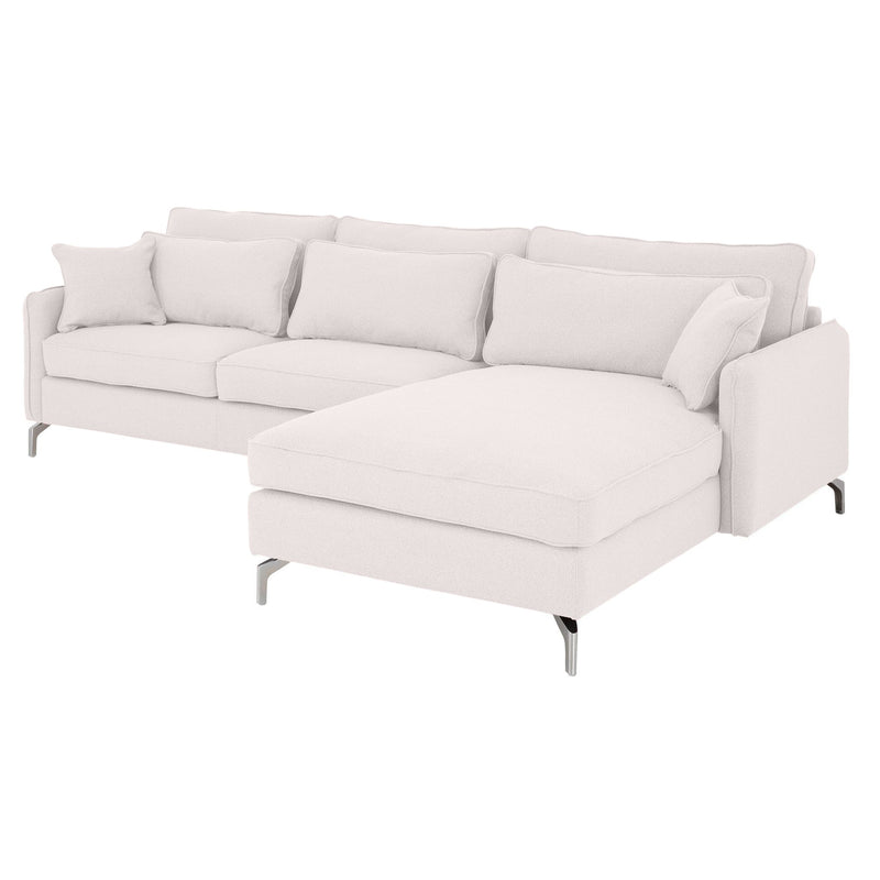 DALINA Colțar cu șezlong stânga/dreapta, stofă