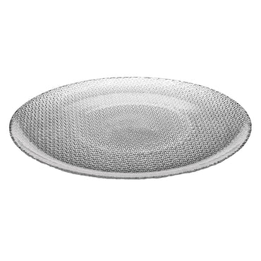 ISAAC Farfurie fel principal, sticlă, D.27cm