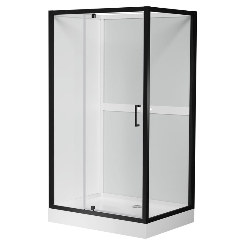 ESSENZA Sistem duș, 90x200cm, sticlă securizată