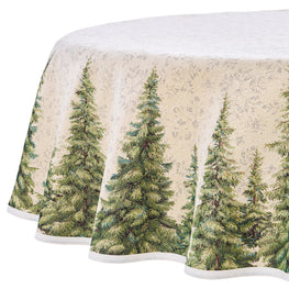 CHRISTMAS TREES Față de masă, D.165cm