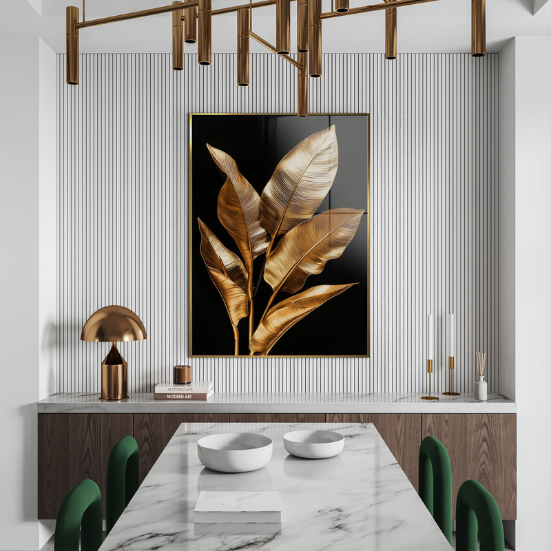 GILDED STRELITZIA Tablou