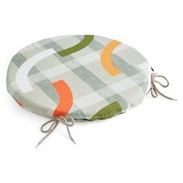 TESS ORANGE Pernă scaun, D.40cm