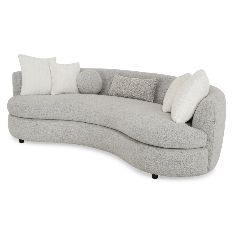 SEDALIA Canapea, 6 perne decor incluse, stofă