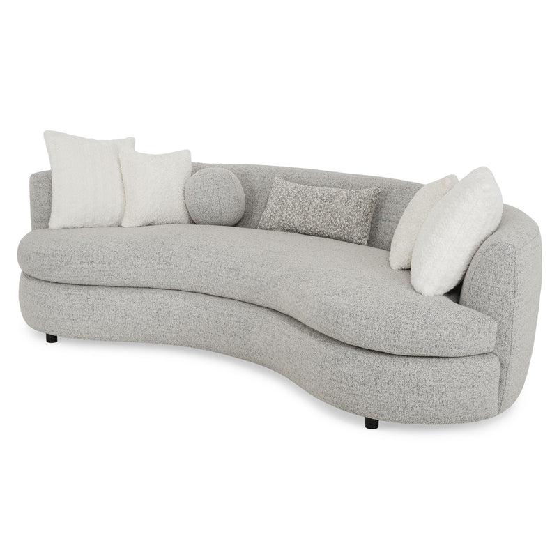 SEDALIA Canapea, 6 perne decor incluse, stofă