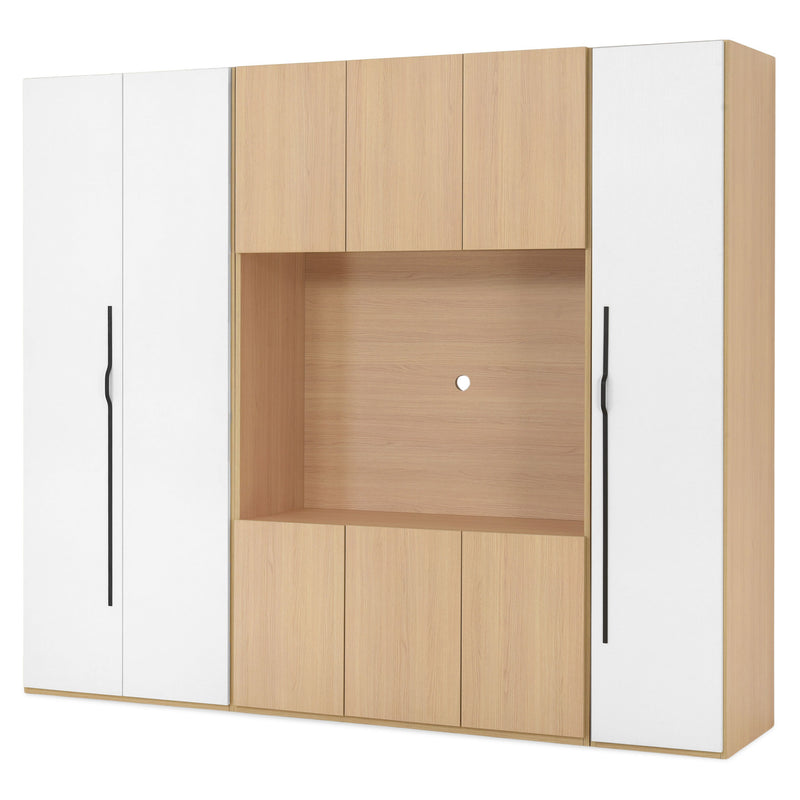 COMPACT Dressing 9 uși, spațiu TV