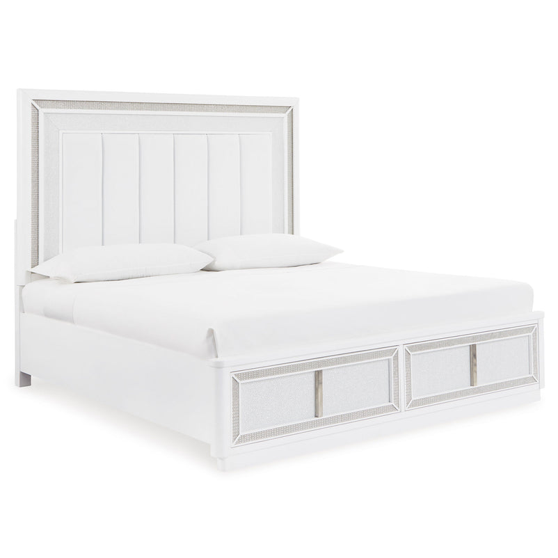 HOLLYWOOD Pat, sertare, somieră și LED incluse