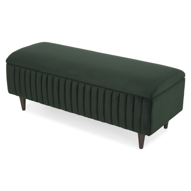 KAMI Banchetă cu ladă de depozitare, stofă