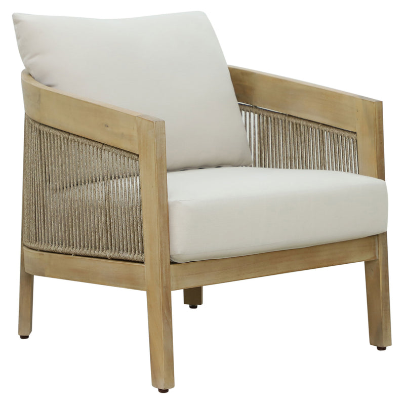 OLIVE Set mobilier terasă/grădină, 2 fotolii și măsuță