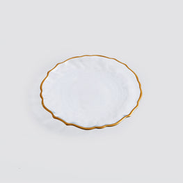ELEGANCE Farfurie desert, sticlă, D.16cm