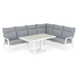 SALZBURG Set mobilier terasă/grădină, colțar și masă