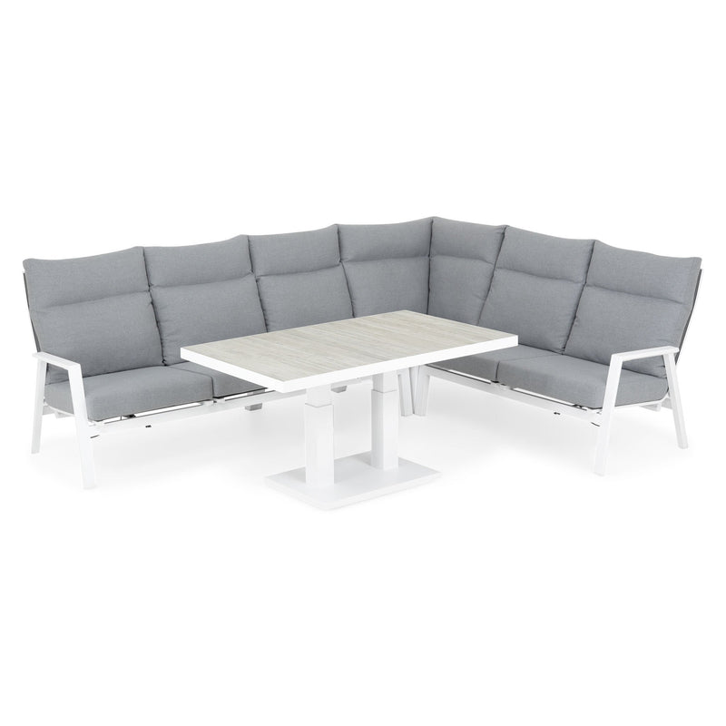 SALZBURG Set mobilier terasă/grădină, colțar și masă