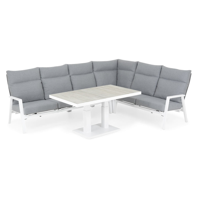 SALZBURG Set mobilier terasă/grădină, colțar și masă