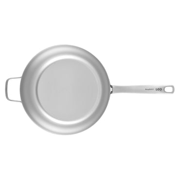 GRAPHITE Tigaie wok cu capac, oțel inoxidabil, D.28cm