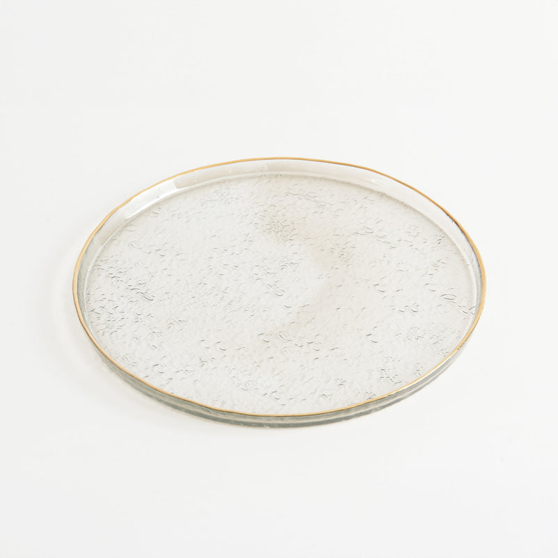 STEEP Platou, sticlă, D.28cm