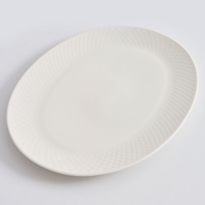 MEMORY Platou servire, porțelan, L.39cm