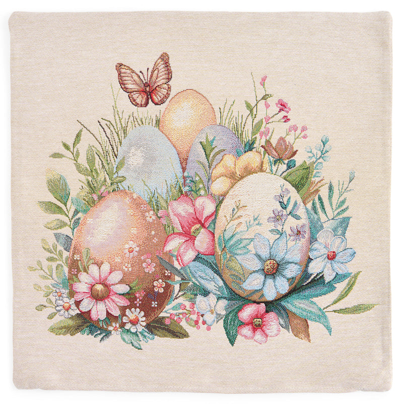 EASTER BUTTERFLIES Pernă decorativă, 45x45cm