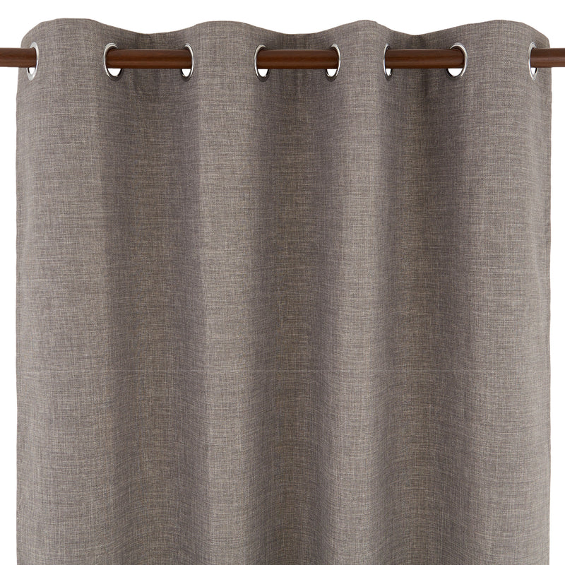 OMBRE Draperie cu inele metalice, 140x260cm