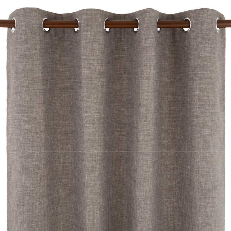 OMBRE Draperie cu inele metalice, 140x260cm