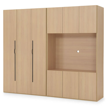 COMPACT Dressing 9 uși, spațiu TV