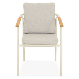 SALLY Set mobilier terasă/grădină, 6 scaune suprapozabile