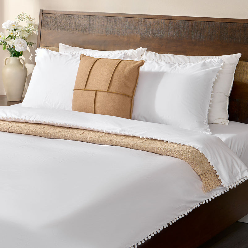 POM POM Set așternut 4 piese, 200x220cm