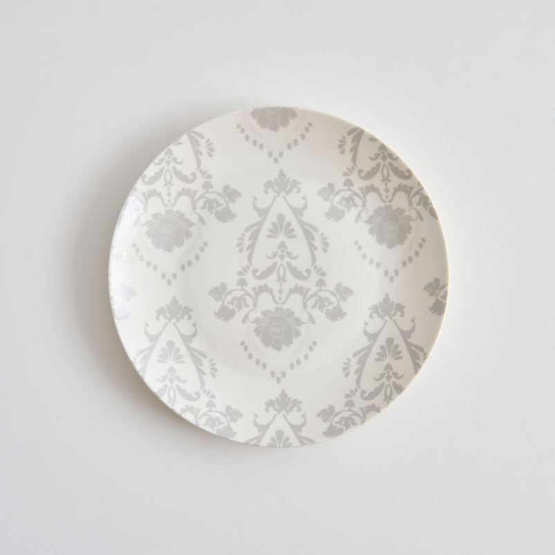 TIFFANY Set 4 farfurii desert, porțelan, D.20cm