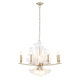 ALMIRA Lustră 8x40W E14 + 8x4.5W G9 LED