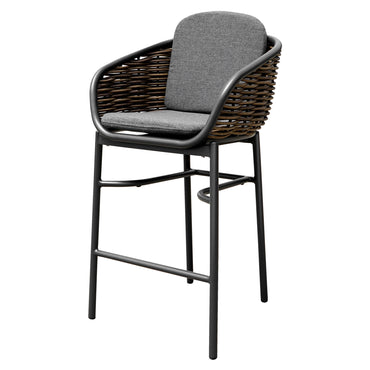 BARI Set mobilier terasă/grădină, 2 scaune și masă bar