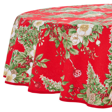 ARMONIA ABETE ROSSO Față de masă, D.180cm