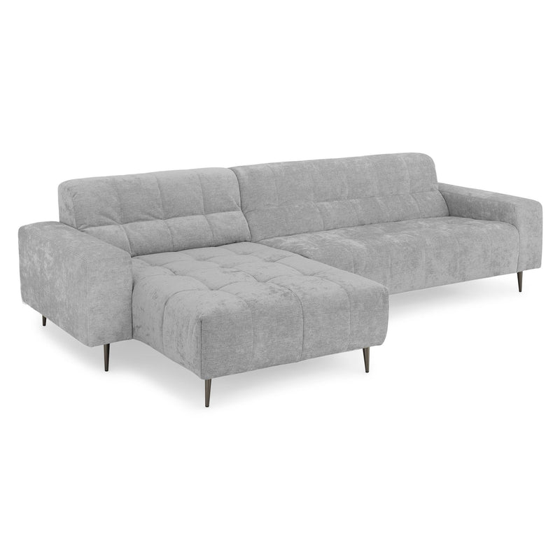 DELTONA Colțar cu șezlong stânga/dreapta, stofă