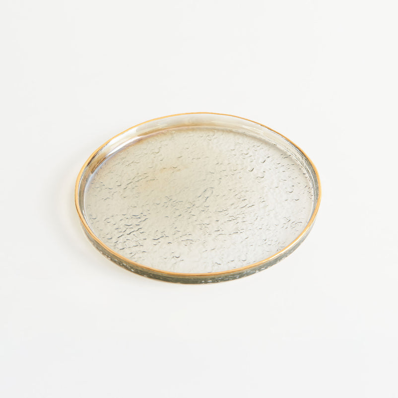 STEEP Farfurie, sticlă, D.19.5cm