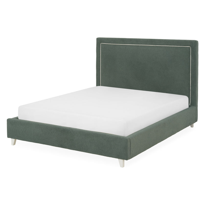 KOLLE Pat tapițat, 160x200cm, somieră și ladă depozitare incluse