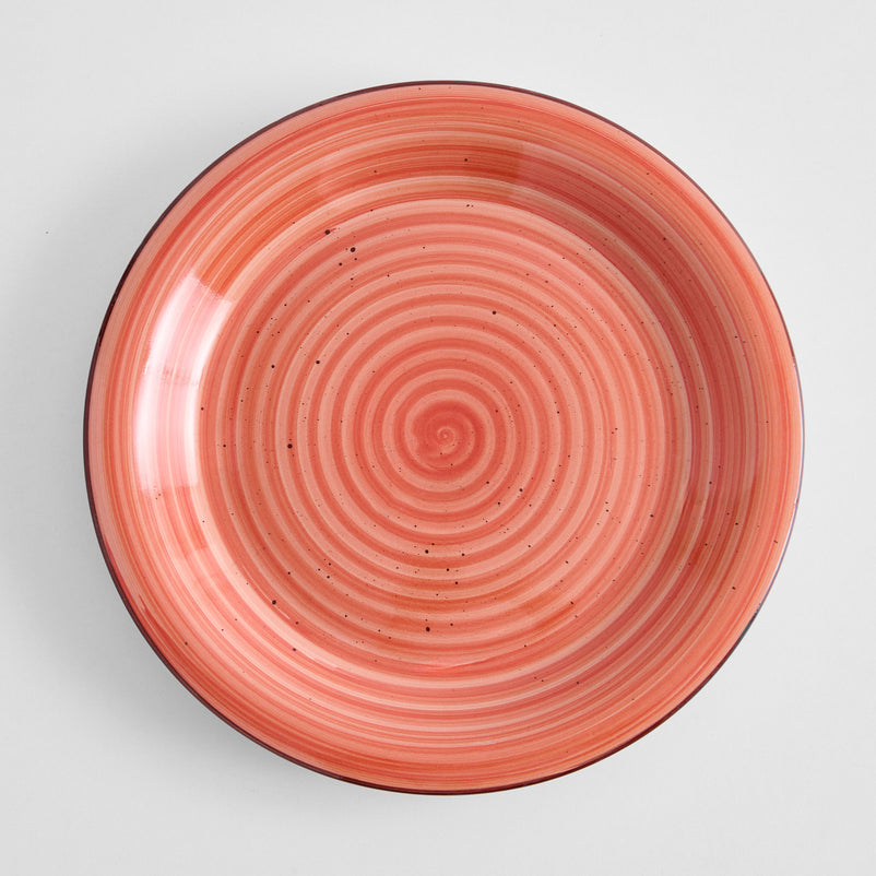 SPIRAL Set veselă, ceramică, 18 piese