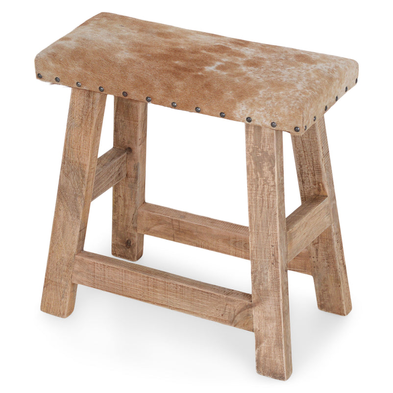ANDE Taburet, piele naturală