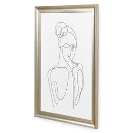 WOMAN BACK Tablou