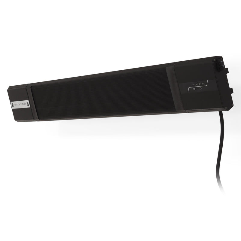 PEDRO Încălzitor electric de terasă cu infraroșu cu undă lungă, 2400 W, montaj pe perete