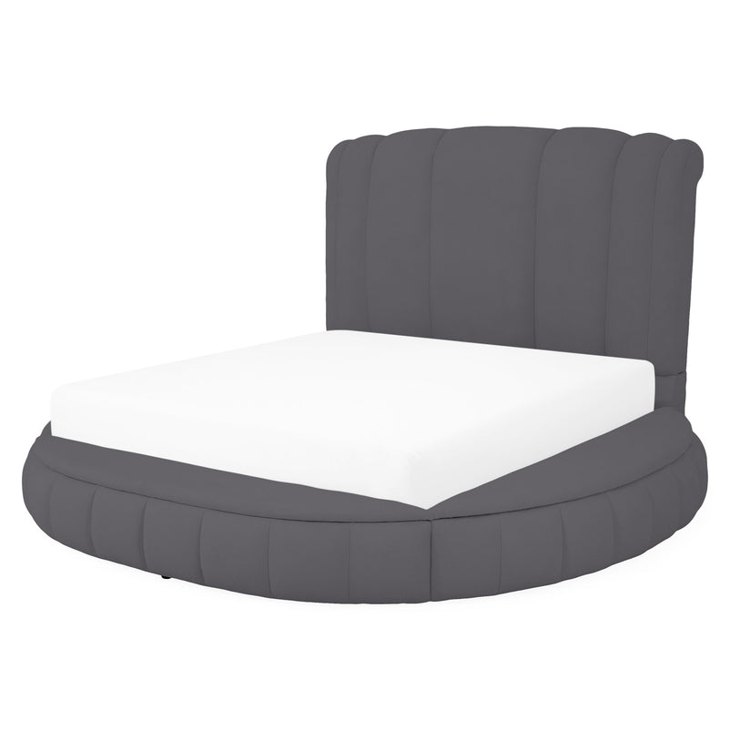CONCORD Pat tapițat king size, 194x204cm, somieră inclusă