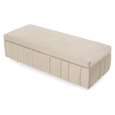 AVISO Banchetă cu ladă depozitare, stofă