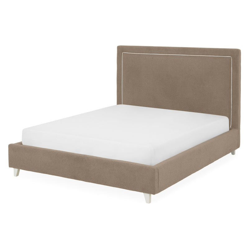 KOLLE Pat tapițat, 160x200cm, somieră și ladă depozitare incluse