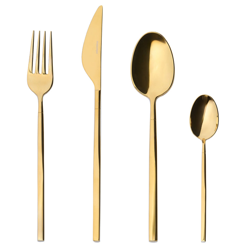 EVA Set tacâmuri 24 piese, inox