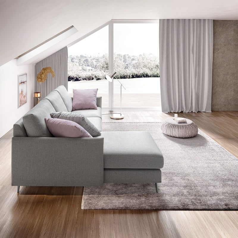 SKIP Colțar cu șezlong stânga/dreapta, stofă