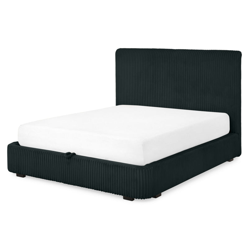 MARYANNE Pat tapițat, 160x200cm, ladă depozitare inclusă