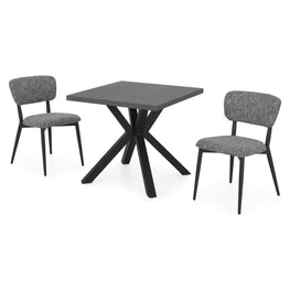 JAVA CERAMIC/NEXUS Set mobilier terasă/grădină, 2 scaune și masă