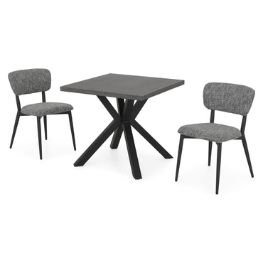 JAVA CERAMIC/NEXUS Set mobilier terasă/grădină, 2 scaune și masă