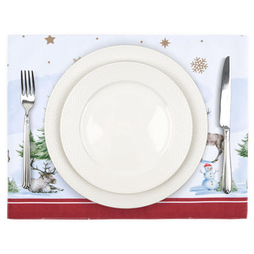 SNOWY Set 6 suporturi farfurie